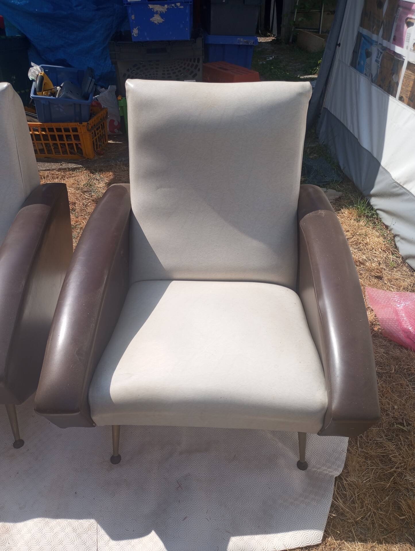 Paire du Fauteuil vintage