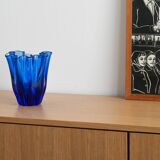 Cobalt vase, Danish design, 1970s, made in Denmark