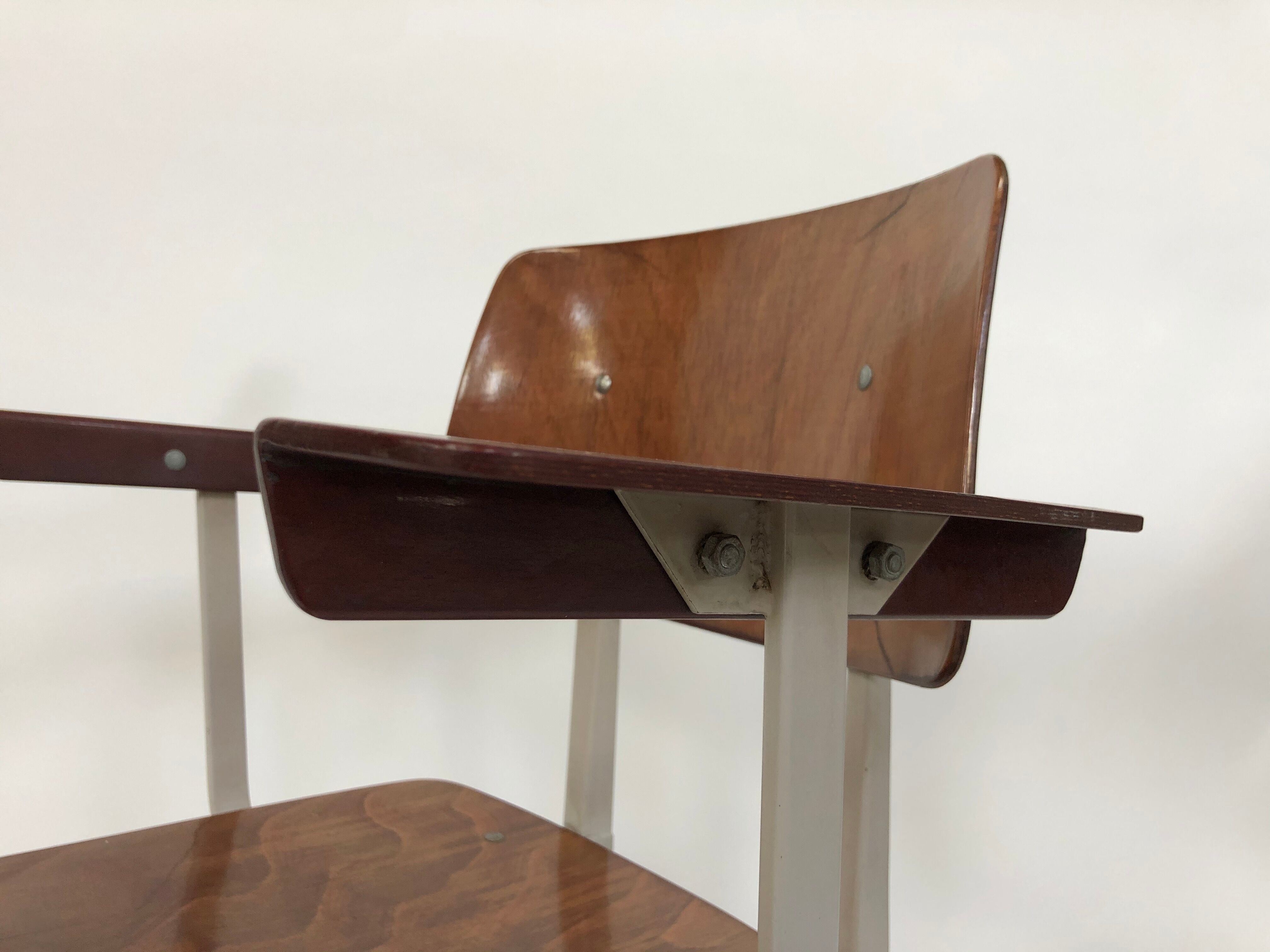 Vintage Galvanitas S16 chair with armrests, 1960 Netherlands