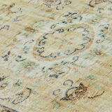 Anatolian handmade vintage rug 250 cm x 163 cm