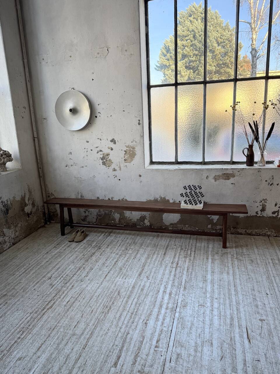 Oak farm bench 250cm