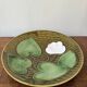 Water lily platter from Sarreguemines, made in France