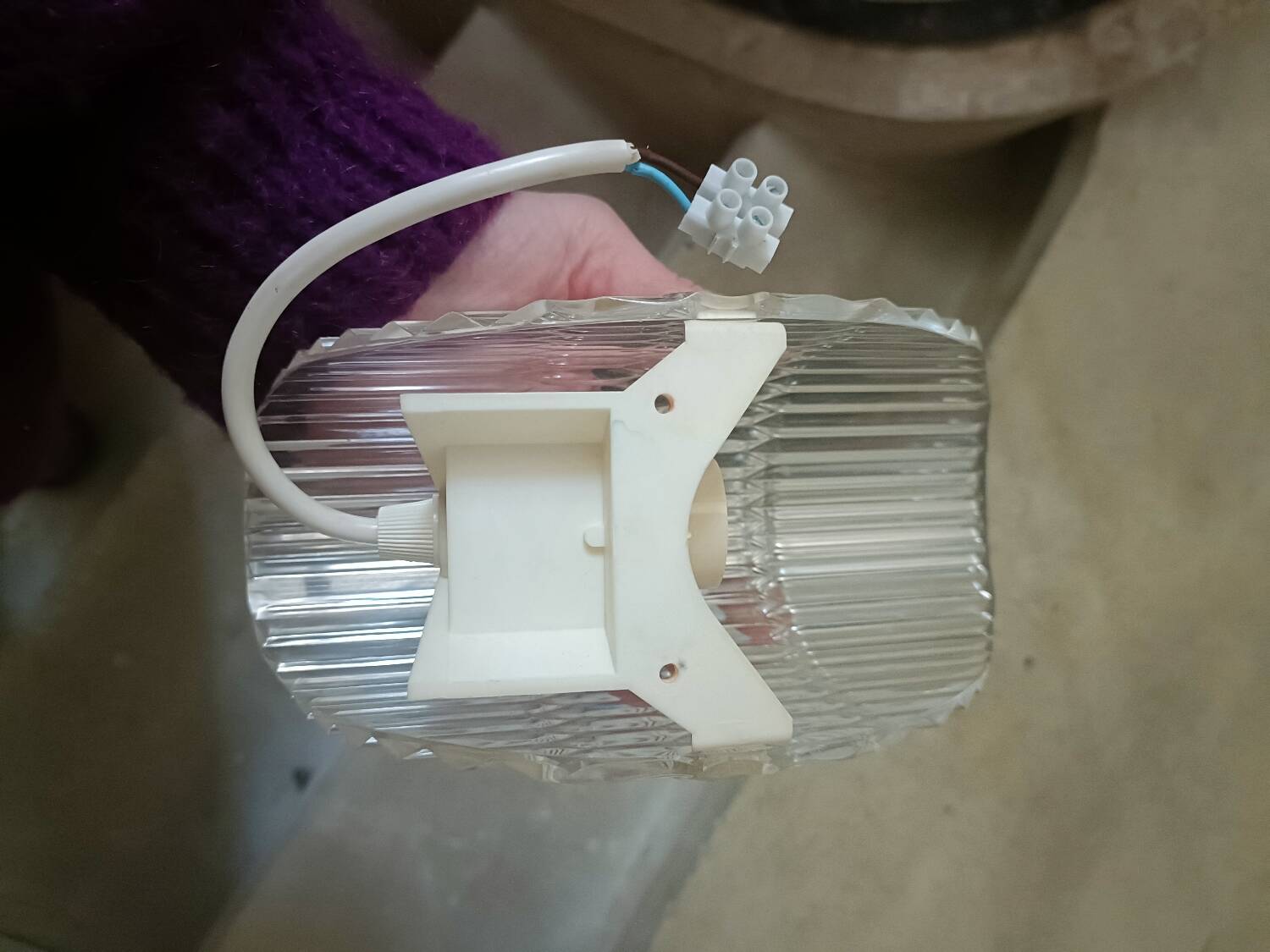 Vintage 70s wall light