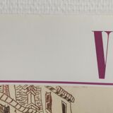 Original poster exhibition Venezia Henri Landier Paris 1988