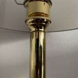 Paire lampes laiton art déco Allemagne 1960