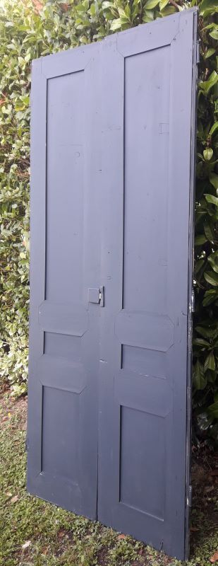 Paire de portes 222x97,5cm de placard