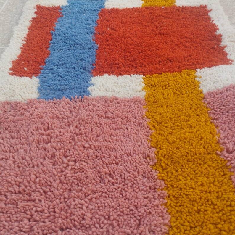Handmade runner rug 300cmx70cm