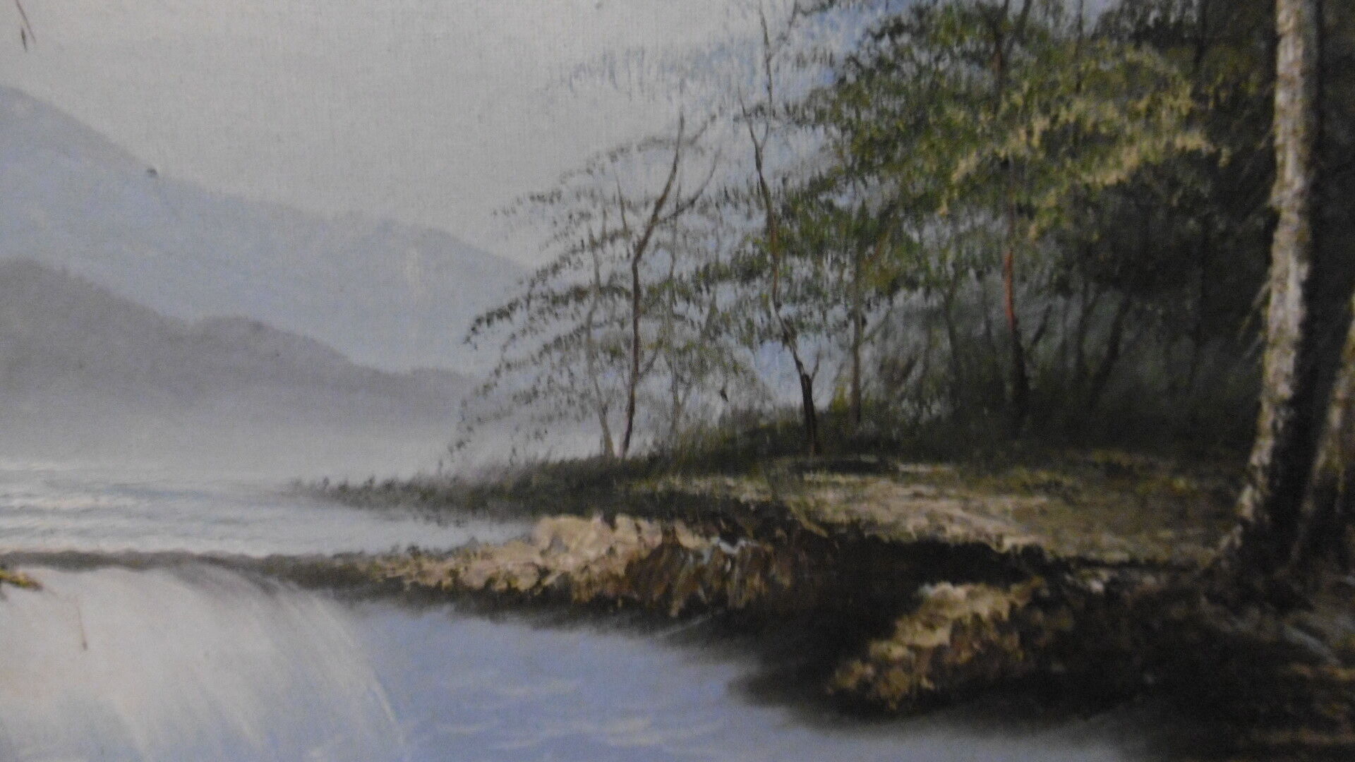 Landscape oil table 50x40cm