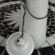 Enameled milk jug