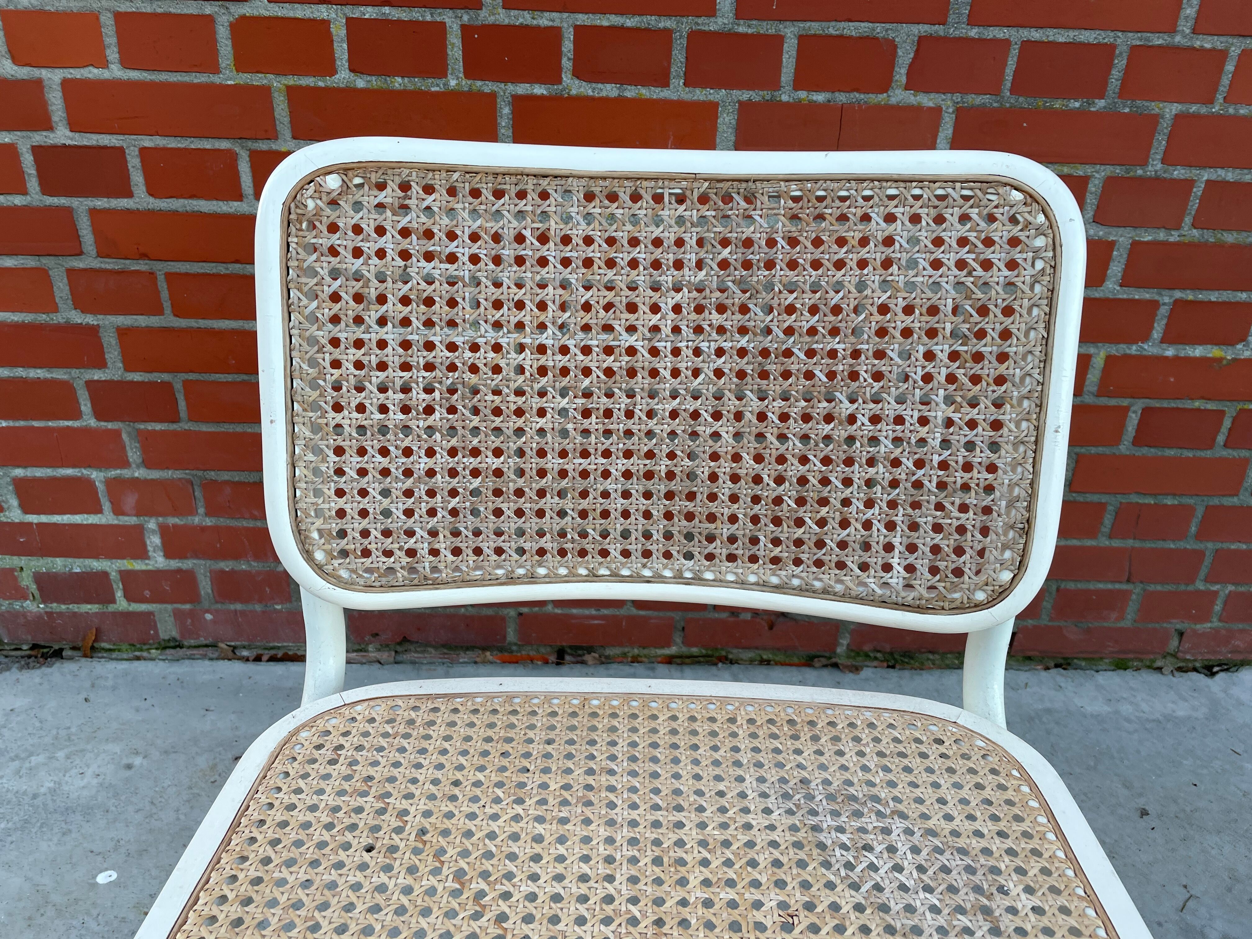 Cesca design chair b32 model white