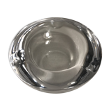 Former crystal art vannes france form round vintage crystal ashtray