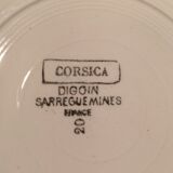 Assortment of six plates