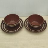 Digoin cups and saucers