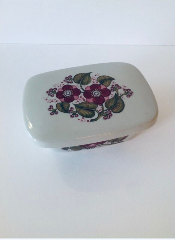 Scandinavian vintage butter dish