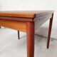Table danoise en teck Hundevad, 1960