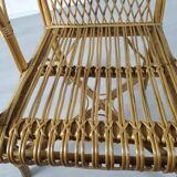 Rattan armchair