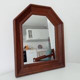 Vintage wooden mirror 35x29,5cm