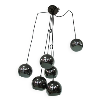 Luminaire  Space age 6 boules