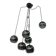 Luminaire Space Age 6 balls