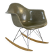 Eames Herman Miller 1950s RAR rocking chair in raw umber