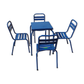 Set 4 chairs & terrace table