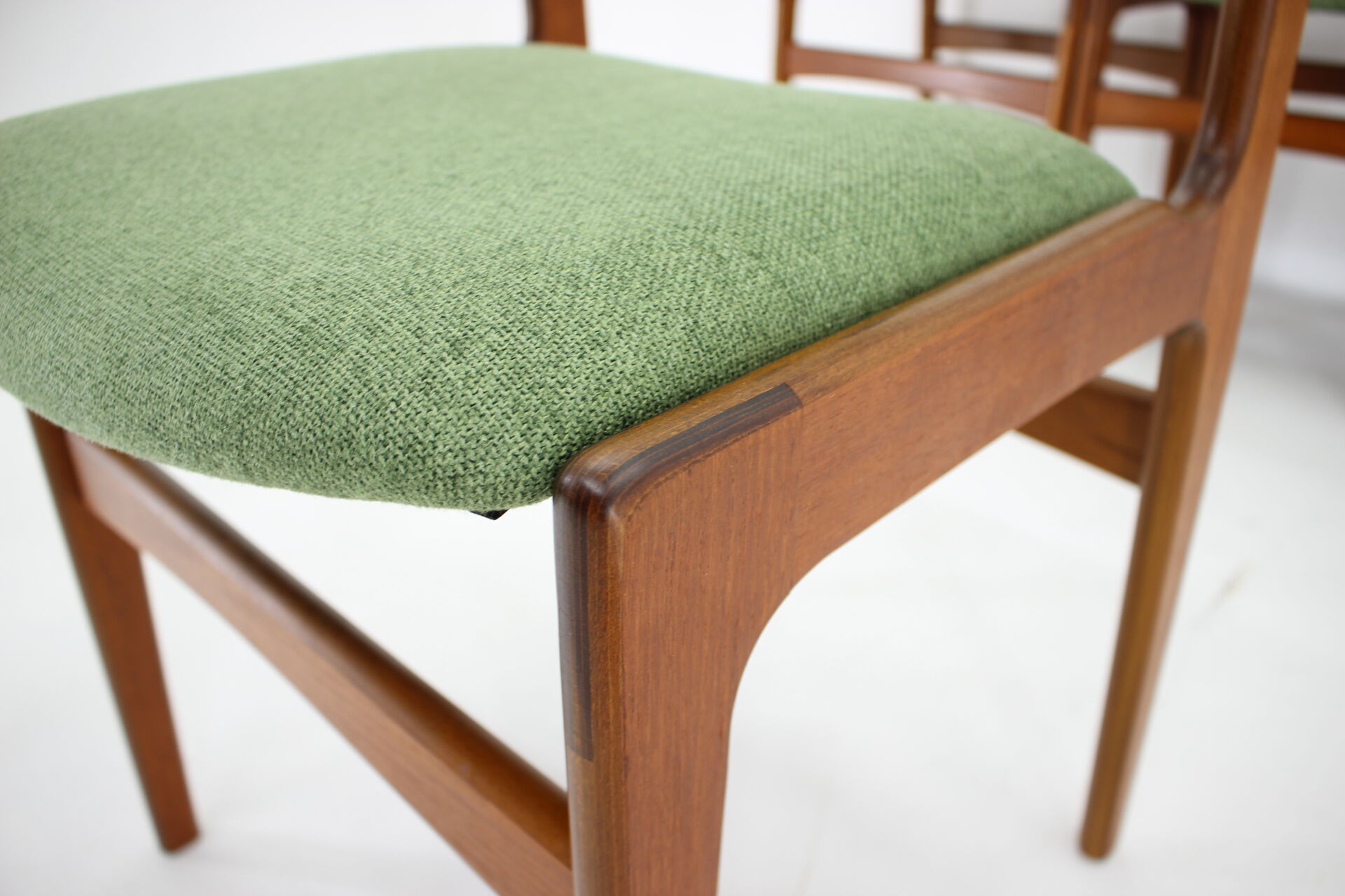 1960s Danish Teak Dining Chairs, Set of 4