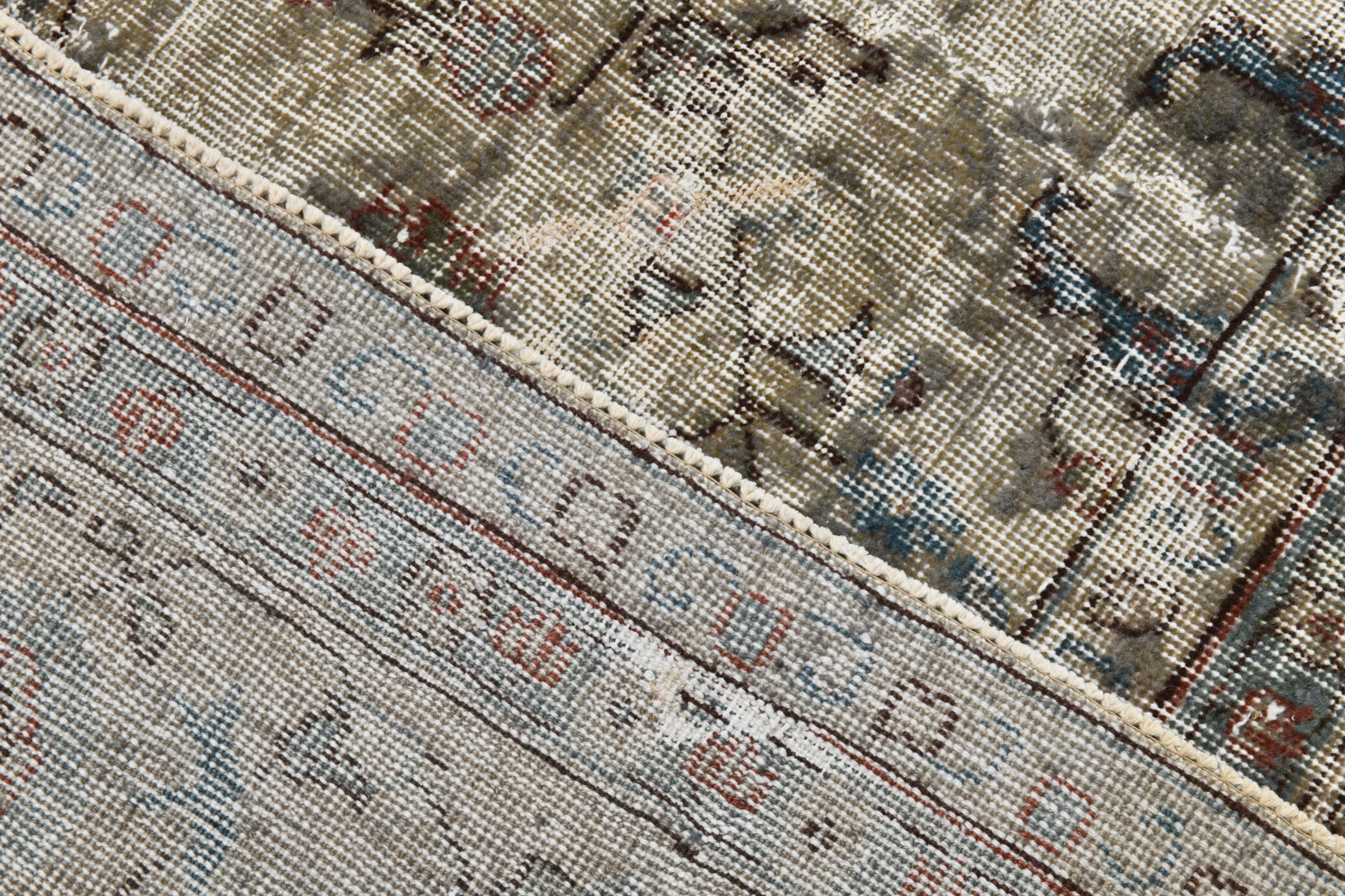 8x11 distressed antique vintage rug 333x230cm