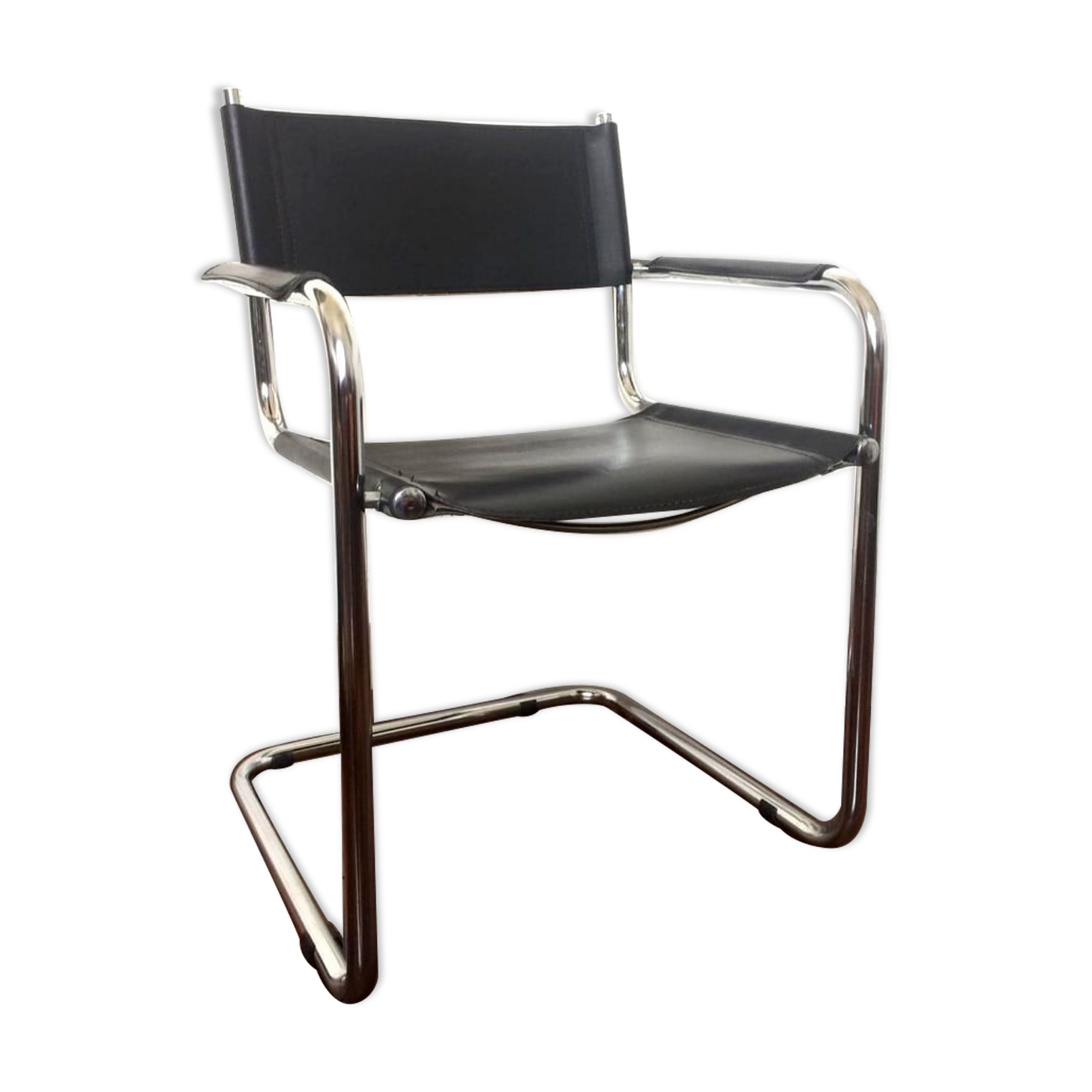 Fauteuil tubulaire de type cantilever
