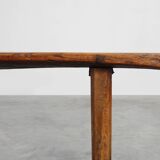 Mid 19th century rustic oak bench, France