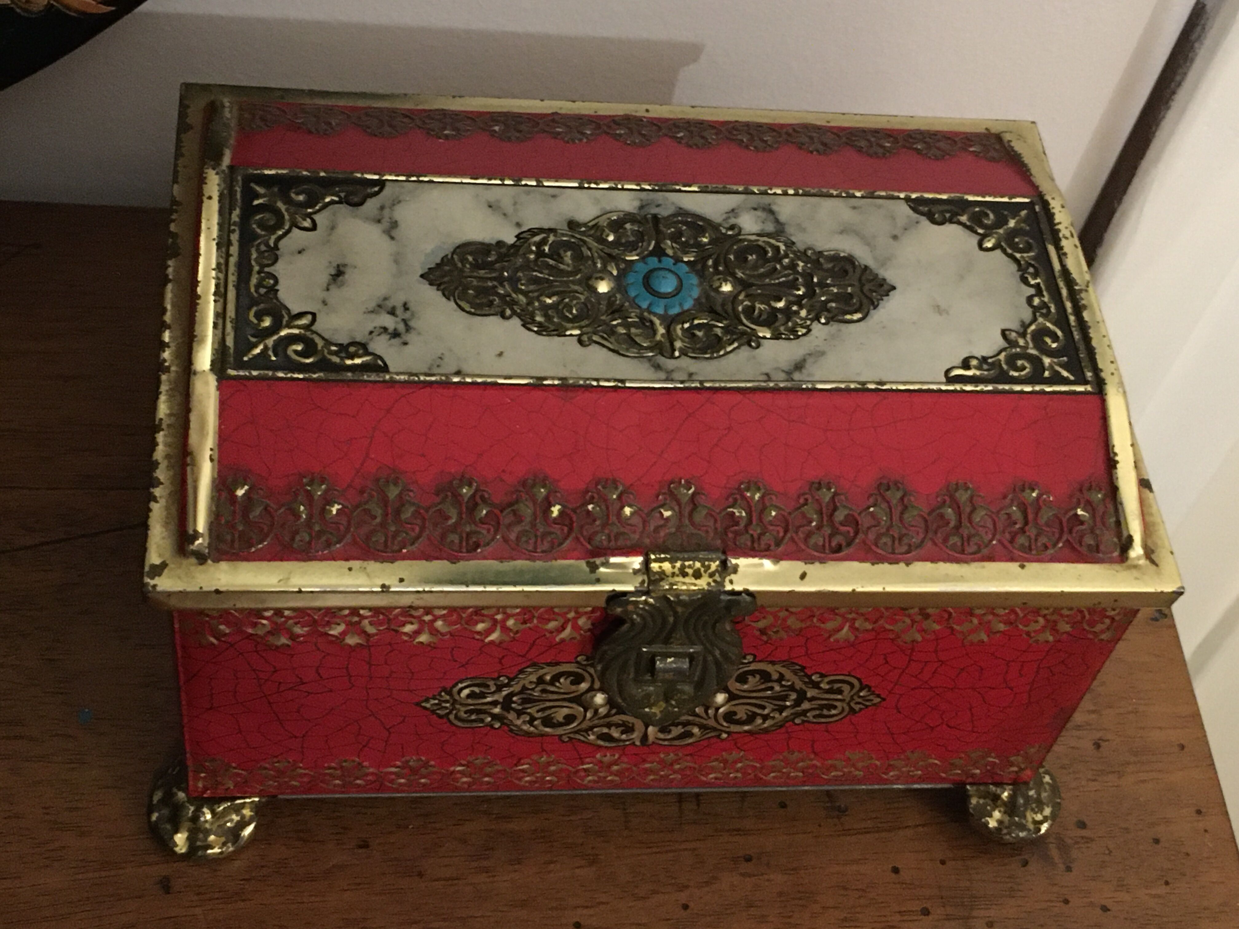 Old metal box