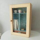 Glass medicine cabinet 50s