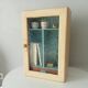 Glass medicine cabinet 50s