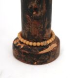 Ashanti Akuaba African Art Statue from Ghana, wooden, 1980s.