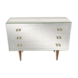 Mirror chest of drawers year 50 vintage art deco