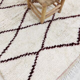 Handmade moroccan berber carpet 178 x 152 cm