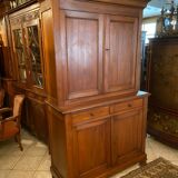 Buffet two bodies in cherry tree louis-Philippe style