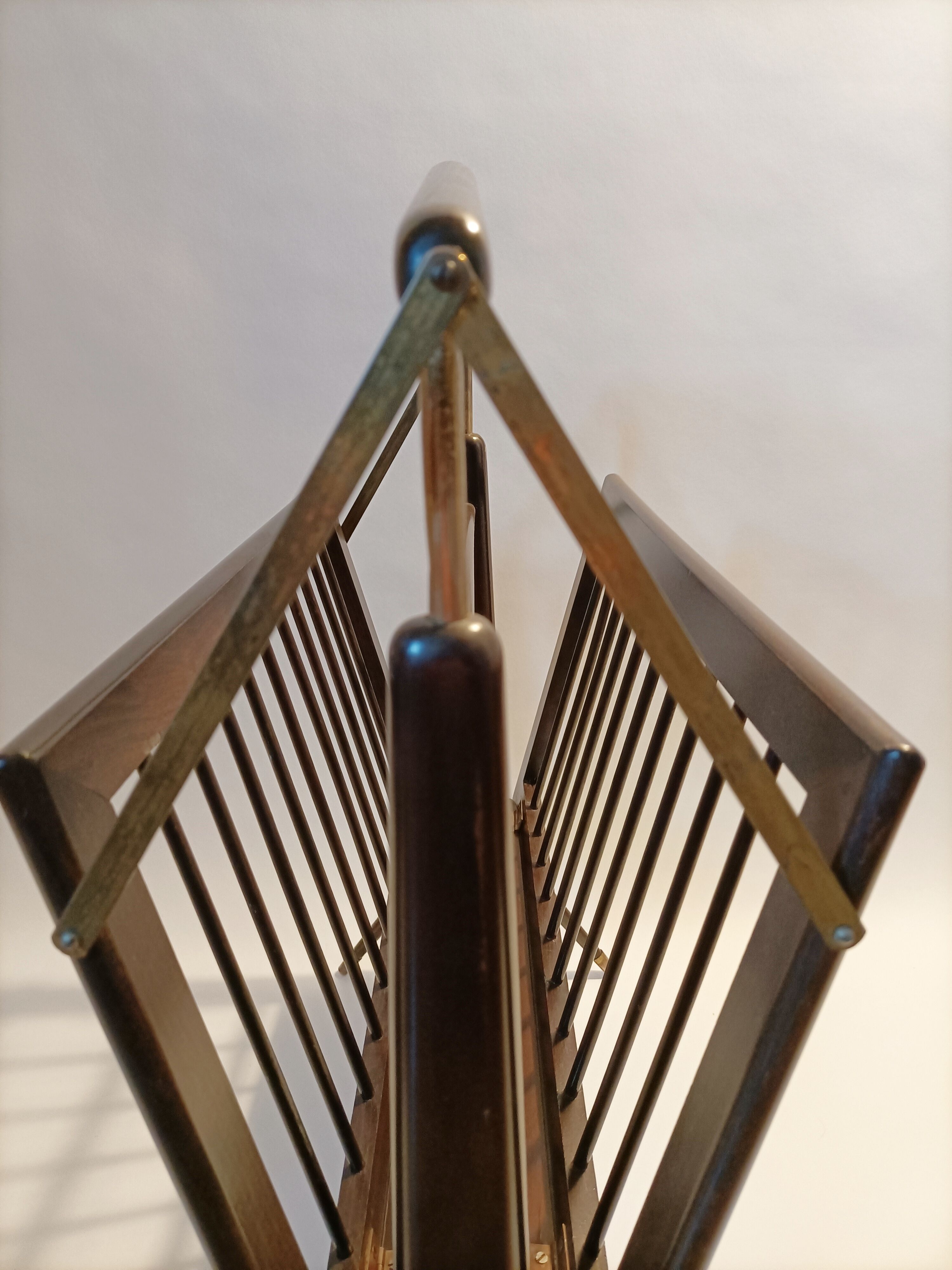 Vintage magazine holder, italy 1960