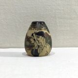 Ciboure Small Ovoid ceramic vase