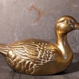 PRODUCT POP UP CHRISTMAS 2022 Duck in solid brass