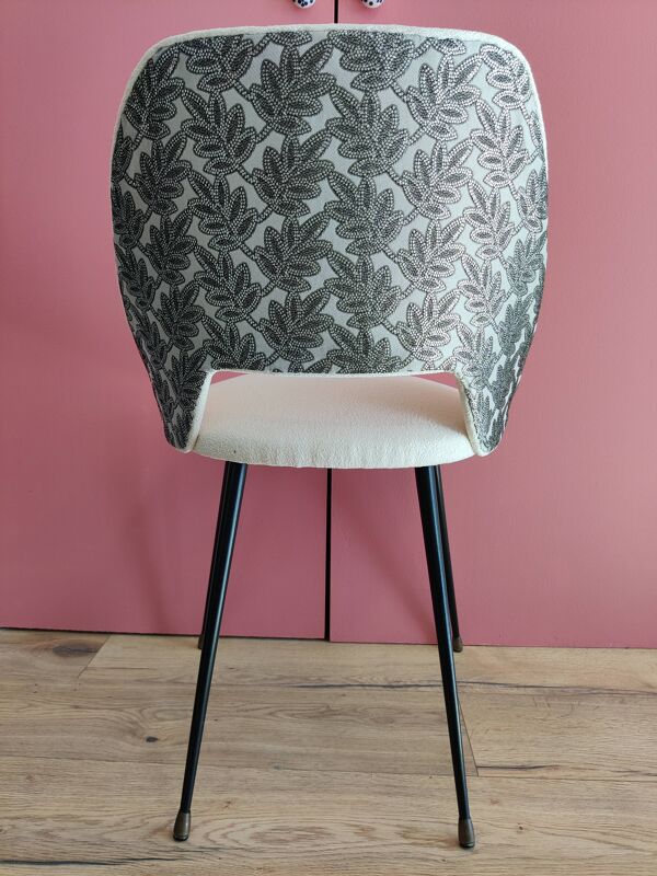 Chaise tonneau 60's Achille Decommère