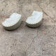 Pair of ceramic squirrels from Limoges signed Rys