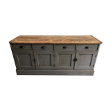 Old workshop furniture patinated