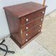 Commode vintage 1940 art déco en palissandre