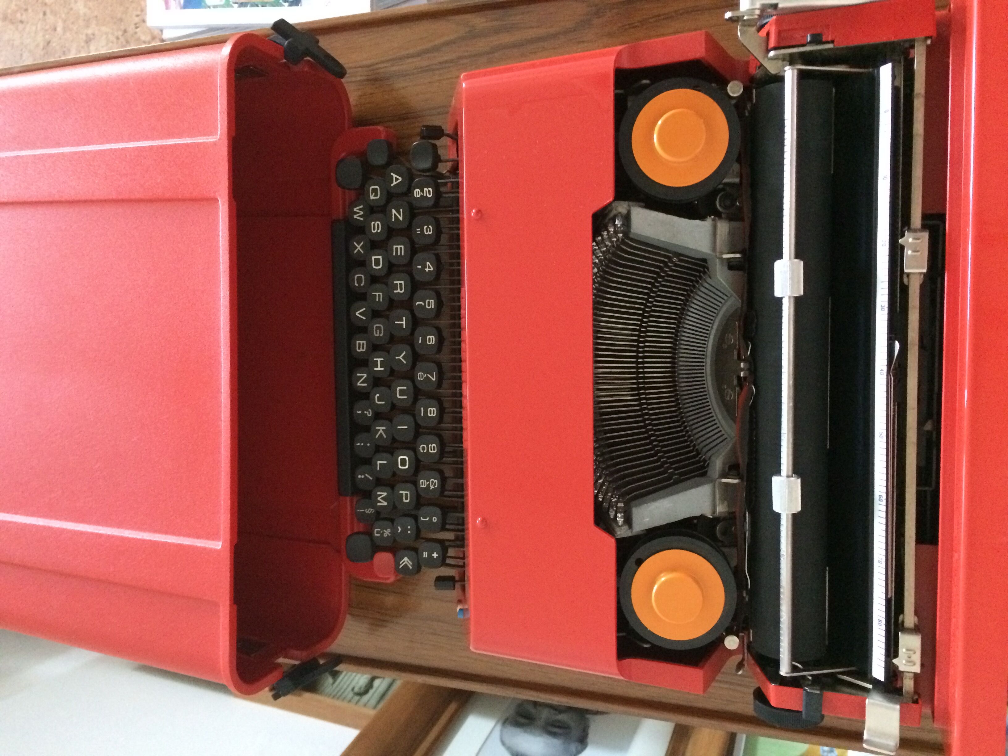 "Valentine" by Ettore Sottsass 1969 years olivetti typewriter