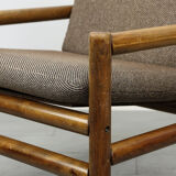 Mid-century modern minimalistic armchair