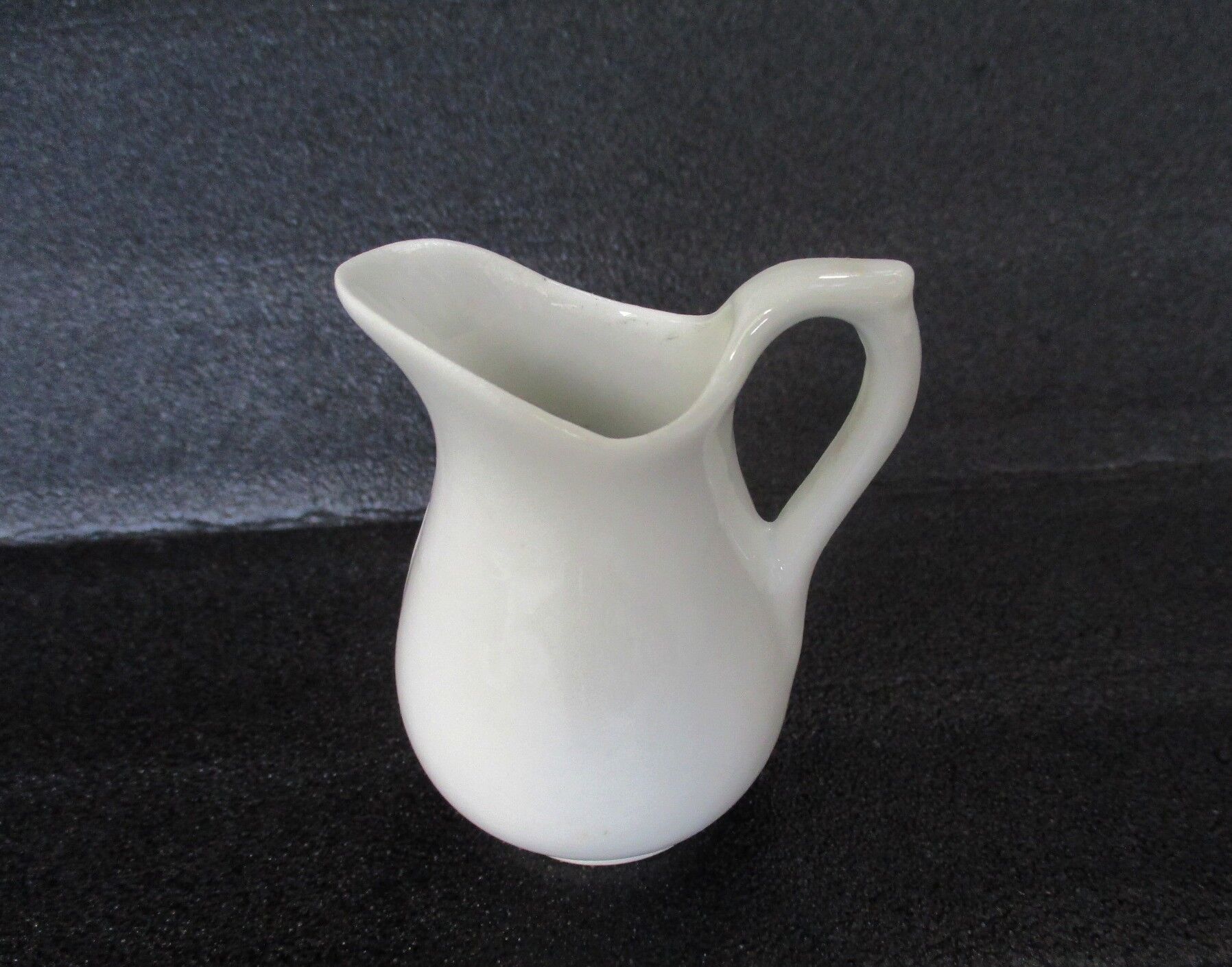 White porcelain cream pot