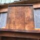 Antique Louis XV table with 3 drawers and 1 pull-out in solid cherry wood