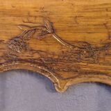 Panelling, ornamental pediment interior, 19th century.