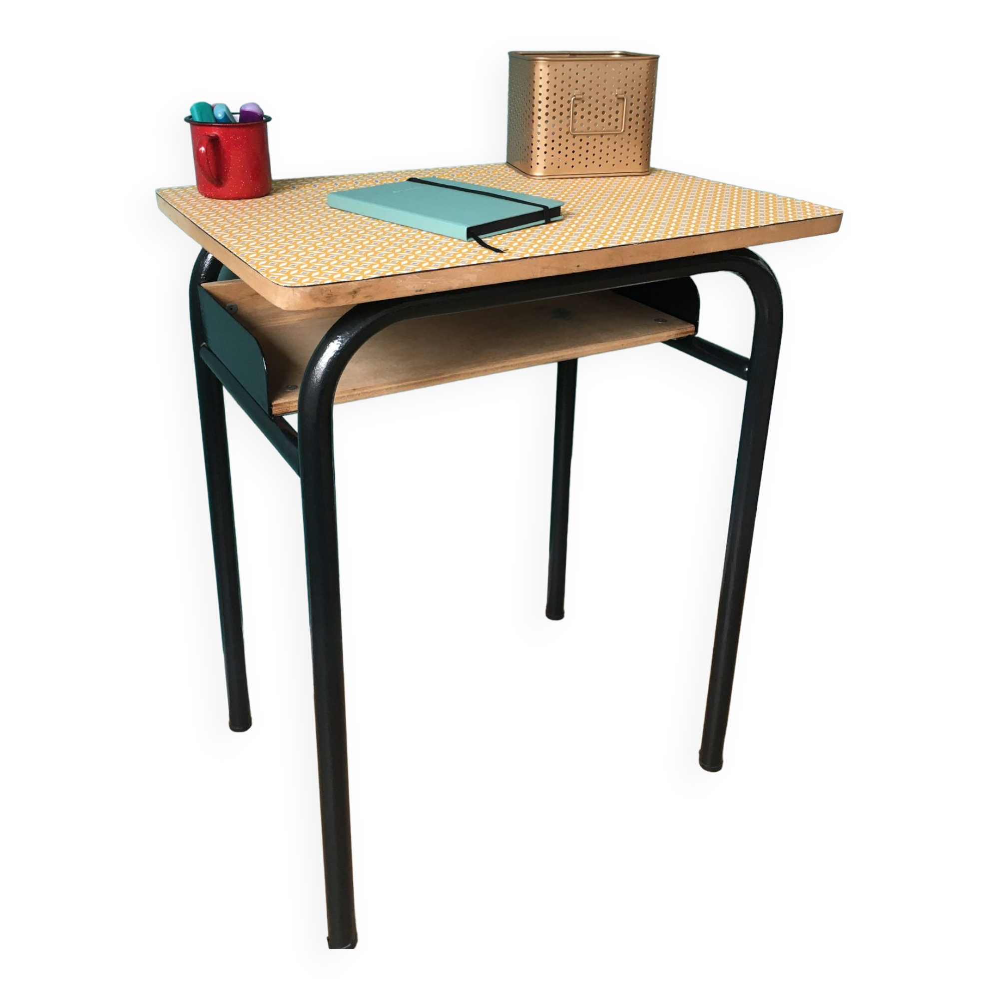 Vintage school desk