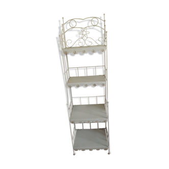 Vintage metal shelf